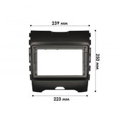 Переходная рамка Lesko 9" Ford Edge 2 2015+ (11241-63378) Лубны