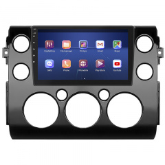Штатная магнитола Lesko Toyota FJ Cruiser 2006-н.в. 9" 4/64Gb 4G Wi-Fi GPS Top (10695-57623) Обухов
