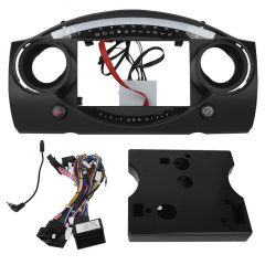 Штатный комплект переходная рамка 9" Lesko BMW Mini Hatch R50 2000-2006 + адаптер питания (0000) Київ