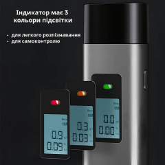 Алкотестер Xiaomi Lydsto T1 Черно-серый Ладан