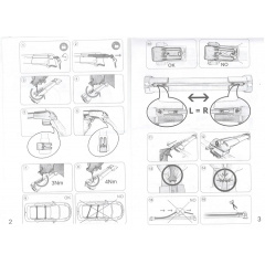 Поперечены на релинги MAZDA 5 MPV 2004-2018 Aguri Prestige Silver Чернигов