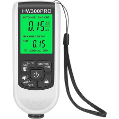 Толщиномер краски цифровой Icar HW-300 Pro 0 - 2000 мкм Fe и Nfe Белый (RE050737) Кропива
