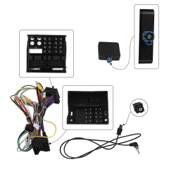 Штатный комплект с переходной рамкой 9" Lesko BMW 1 F20/F21 2013-2016 + адаптер питания (1234-318) Коростень