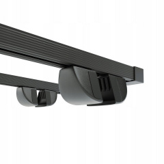 Автобагажник на рейлинги MITSUBISHI Outlander mk II SUV 2005-2012 Amos Futura str 1.3 Киев
