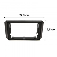 Переходная рамка 9 Lesko SsangYong Rexton 2001-2006 (3788) Ромны