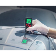 Толщиномер краски цифровой Icar HW-300 Max 0 - 2000 мкм Fe и Nfe Черный (RE050741) Киев