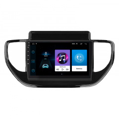 Штатная магнитола Lesko Hyundai Solaris II Рестайлинг 2020-н.в. 9" 1/16Gb Wi-Fi GPS Base (10495-54855) Гуляйполе