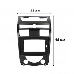 Переходная рамка 10 Lesko SsangYong Rexton 2 Y250 2006-2012 (3780) Гуляйполе