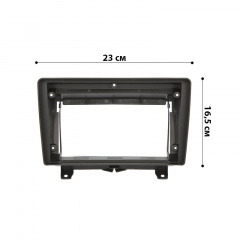 Переходная рамка 9 Lesko Land Rover Range Rover Sport 2005-2009 (3789) Кушугум