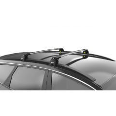 Автобагажник на крышу Turtle AIR 2 BMW 5-Series F11 2010-2017 Серый Ворожба