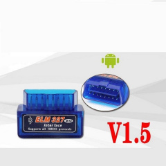 Автосканер Xiamen ELM327 v1.5 диагностический адаптер OBD 2 Bluetooth (АВ050699) Бердичев