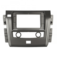Переходная рамка 10.1" Lesko для авто Nissan Patrol (Y62) 2010-2020 (F2) (11728-69436) Вышгород