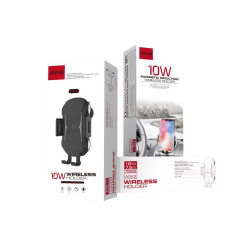 Автомобильный держатель Fast Wireless Charge Aspor A523 10W- черный Обухів