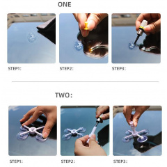 Набор для ремонта трещин и сколов лобового стекла Icar полимерный клей (AL050844) Вишгород