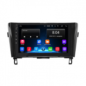 Штатная магнитола Lesko для Nissan Rogue II 2013-2016 экран 10" 2/32Gb/ Wi-Fi Optima GPS Android