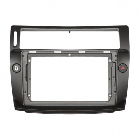 Переходная рамка Lesko 9" Citroen C4 2004-2010 6346 Черный (11112-59314)