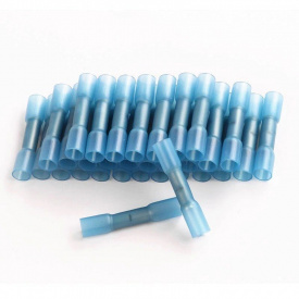 Соединительная гильза с термоусадкой под опресовку для быстрого монтажа 1.5 - 2.5 мм Linco 30 шт синий (583522435742)