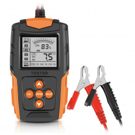 Тестер для аккумуляторных батарей Foxsur FBT-200 12/24В (H051276)