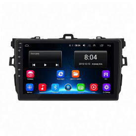 Штатная магнитола Lesko для Toyota Corolla X (E140, E150) 2006-2012 экран 9" 2/32Gb Wi-Fi Optima GPS Android