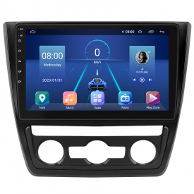 Штатная магнитола Lesko 10" Skoda Yeti I 2009-2014 4/64Gb/ 4G/ Wi-Fi/ CarPlay Premium (9779-38973)