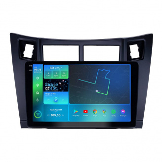 Штатная магнитола Torssen 2K Toyota Yaris Vios 05-11 black F96128 4G Carplay DSP