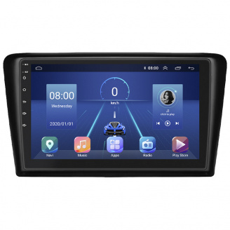 Штатная магнитола Lesko Skoda Spaceback 2014-2019 9