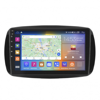 Штатная магнитола Lesko для Smart Fortwo III 2014-н.в. IPS 9