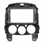 Переходная рамка 9 Lesko Mazda 2 2007-2014 Black Нововолинськ
