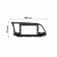 Переходная рамка Lesko 9" Hyundai Elantra AD 2016-2018 Avante AD 2016-2018 (10145-43499) Каменка-Днепровская