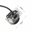 Автомобильная штатная камера заднего вида Lesko Toyota Camry 2006-2008 (10313-52817) Доманівка