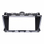 Переходная рамка Lesko 9" Honda Accord 2008-2013 Серый (9246-37879) Токмак