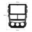Переходная рамка Lesko 9" Toyota Yaris 2017-2020 (10801-59377) Надвірна