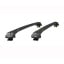 Автобагажник на крышу Turtle AIR 1 Jeep Grand Cherokee 2002-2010 черный Вараш