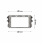 Переходная рамка Lesko 9" BYD G3 2009-2014 (10119-43492) Киев