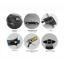Автобагажник на крышу Turtle AIR 1 Seat Exeo 2009-2013 Серый Кам'янка-Дніпровська