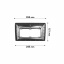 Переходная рамка Lesko 10.1" Jeep Chrysler Dodge universal 2005+ (10048-43155) Ковель