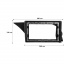 Переходная рамка Lesko 9" Mercedes Benz GLK Class X204 2012-2015 (10850-59349) Володимир-Волинський