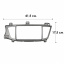 Переходная рамка 9 Lesko для Kia Cadenza K7 2011-2012 (4546) Кропивницкий