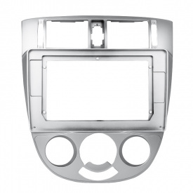 Переходная рамка Lesko 10,1" Buick Excelle 04-06 Chevrolet Lacetti 04-13 Nubira 04-08 MC Silver (9183-37868)