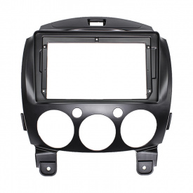 Переходная рамка 9 Lesko Mazda 2 2007-2014 Black