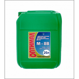 Масло моторное для среднефорсированных бензиновых и дизельных двигателей Optimal М-8В 20 л