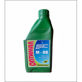 Масло моторное для среднефорсированных бензиновых и дизельных двигателей Optimal М-8В 1 л