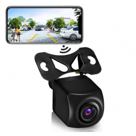 Камера заднего вида RIAS Mini-HD беспроводная Wi-Fi Black (3_00701)