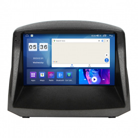 Штатная магнитола Lesko 9" Ford Fiesta Mk6 2008-2013 4/64Gb CarPlay 4G Wi-Fi GPS Prime