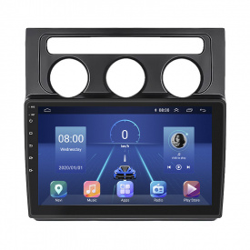 Штатная магнитола Lesko Volkswagen Touran I 2003-2006 10" 4/32Gb 4G Wi-Fi GPS Top (9627-56494)