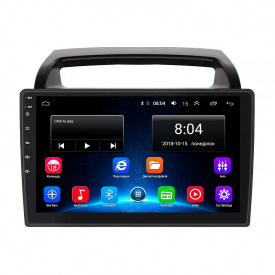 Штатная магнитола Lesko Kia Carnival II 2006-2014 9" 2/32Gb Wi-Fi GPS Base (10519-54886)