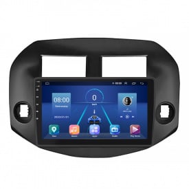 Штатная магнитола Lesko Toyota RAV4 III XA30 2005-2010 10" 6/128Gb 4G Wi-Fi GPS Top (4003-56823)