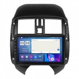 Магнитола Lesko Nissan Versa II Рестайлинг 2014-2019 IPS 9" 2/32Gb CarPlay 4G Wi-Fi GPS Prime (11500-64074)