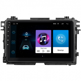 Штатная магнитола Lesko Honda HR-V II Рестайлинг 2018-н.в. 9" 1/16Gb Wi-Fi GPS Base (12007-66991)