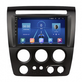 Штатная магнитола Lesko для Hummer H3 2005-2010 9" 6/128Gb 4G Wi-Fi GPS Top (12096-71715)